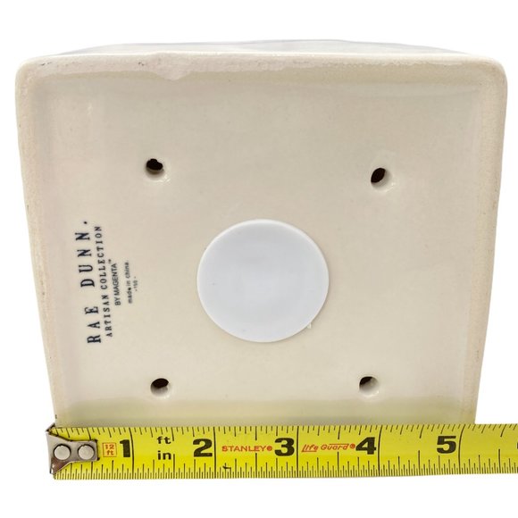 RAE DUNN Ceramic KNOCK Bird House NEW With Tags - Picture 10 of 11